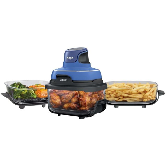 Ninja CRISPi 5-in-1 Portable Glass Air Fryer System (FN103), Certified Refurbished