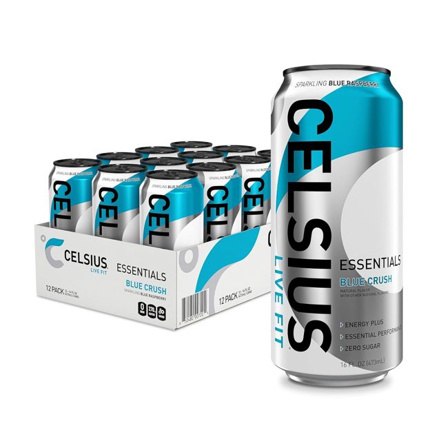 CELSIUS Essentials Sparkling Blue Crush 12-pk